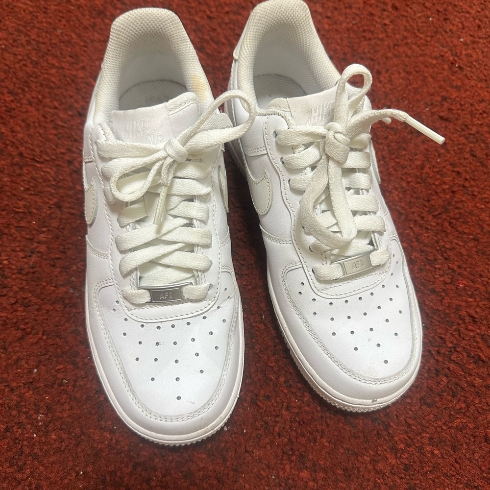 Nike All White Airforces